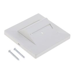 CALANDIS™ 4xPlastic SC/LC Fiber Optic Patch Cord Adapter 2 Sockets Wall Plate Panel | Computers/Tablets & Networking | Computer Cables & Connectors | Networking Cables & Adapters image 1