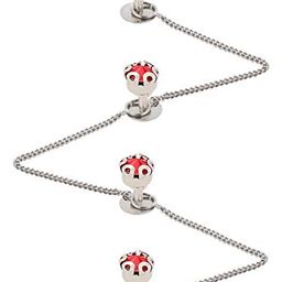 tripin Brass Kurta Buttons with Diamond Crystal and Chain TSSPKURTA1914 image 1