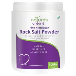 Natures Velvet Pink Himalayan Rock Salt,  1 kg -16
