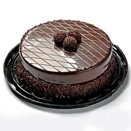 Heavenly Truffle Cream Cake Half Kg-image-91
