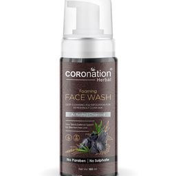 COROnation Herbal Activated Charcoal Foaming Face Wash 160 ml-38