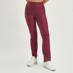 domyos Women Gym Leggings Flare Pants - Maroon-picture-39