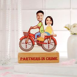 Partners In Crime Personalized Caricature-37