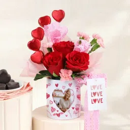 Personalized Heart Mug Gift Combo-image-7
