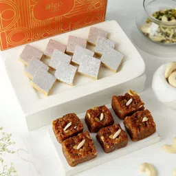 Heavenly Kaju Katli and Dodha Barfi Combo-image-93