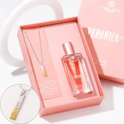 Personalized Enchanting Perfume And Pendant Combo-3