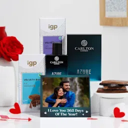 Personalized Sensory Charm 50 Ml Azure Perfume Anniversary Hamper-picture-16