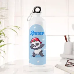 Personalized Panda Sipper Bottle For Kids-7
