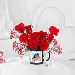 Rosey Affair In Personalised Mug-image-70