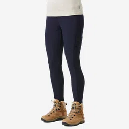simond Women's Travel Trekking Heavy-Duty Leggings Travel 500 - navy-picture-49