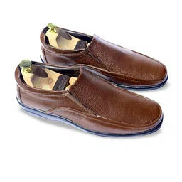 Wolvenmilano Men Leather Formal Slip-Ons-picture-7