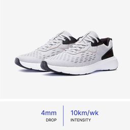 JOGFLOW 100 Superior Grip Cushioned Men Running Shoes max 10km/wk- Grey Orange-23