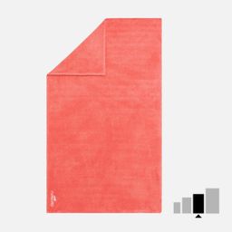 Soft Microfiber Towel Size L 80 x 130 cm - Light Orange-picture-15