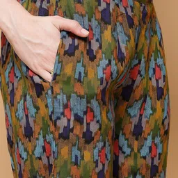 Indibelle Printed Notched Lapel Blazer With Trouser image 3