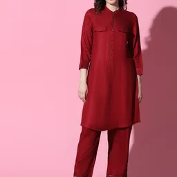 FUTURO Mandarin Collar Tunic & Trousers-picture-18