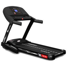 PowerMax Fitness TD-M1 (4HP Peak) Pre-installed Motorized Foldable Treadmill for Home Use _PIPE_ Manual-Incline Treadmill _PIPE_-0
