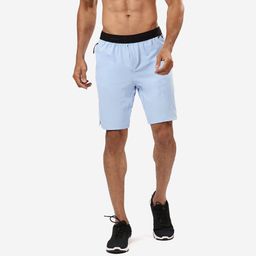 Men's Breathable Performance Cross Training Shorts with Zipped Pockets-image-42