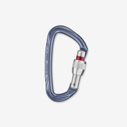CLIMBING AND MOUNTAINEERING SCREWGATE CARABINER - ROCKY M SECURE PURPLE-image-27