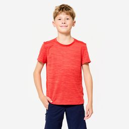 Kids' Synthetic Breathable T-Shirt S500 - Red-image-72