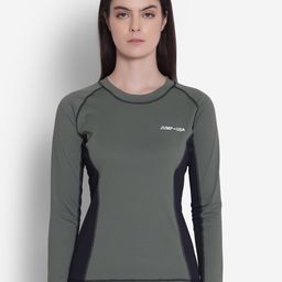 JUMP USA Round Neck Raglan Sleeves T-shirt-image-93