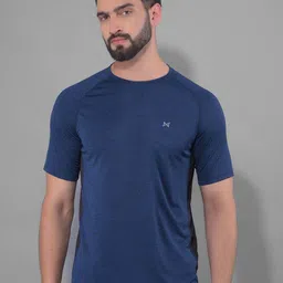 Force NXT Men Anti Odour Solid Round Neck Training or Gym T-shirt-image-87