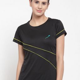 Boston Club Women Black Dri-FIT T-shirt-image-25