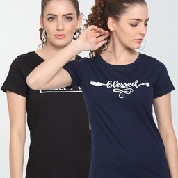 UnaOne Women Pack of 2 Plus Size Extended Sleeves Slim Fit Yoga T-shirt-image-99