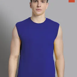 FBAR Pack Of 2 Sleeveless Antimicrobial Cotton T-shirts-image-86