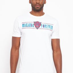 Marvel by Wear Your Mind Black Panther Pure Cotton T-shirt-image-12