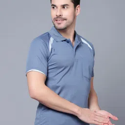 Shiv Naresh 3D Chassis Raglon Sleeves Polo Collar T-shirt-image-98