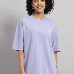 GRIFFEL Round Neck Oversized T-shirt-image-92
