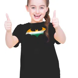 BRATMA Girls Graphic Printed Round Neck Regular Fit T-shirt-picture-15