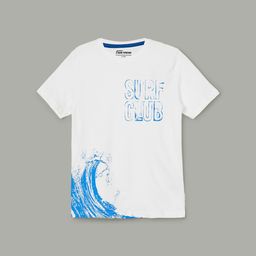 Fame Forever by Lifestyle Boys Round Neck Typography Printed T-shirt-image-98