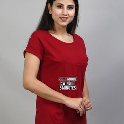 SillyBoom Typography Printed Maternity T-Shirt-image-82