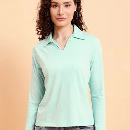 MINT STREET Polo Collar Pure Cotton T-shirt-picture-43