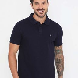 FRENCHIE Polo Collar Short Sleeves Cotton Casual T-shirt-image-62