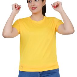 TAJNAN Women Polo Collar Pockets T-shirt-image-45