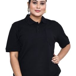 RAPL Women 2 Polo Collar Pockets T-shirt-image-94