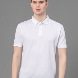 Red Tape Modal Self Design T-Shirt-image-54
