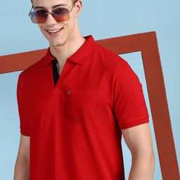 Lux Cozi Polo Collar Short Sleeves T-shirt-image-82
