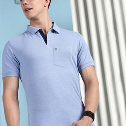 Lux Cozi Polo Collar Short Sleeves T-shirt-image-59