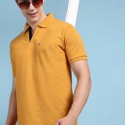 Lux Cozi Polo Collar Short Sleeves Casual T-shirt-image-76