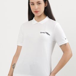 Tommy Hilfiger Women Polo Collar Pockets T-shirt-image-36