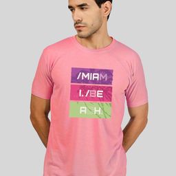 Greylongg Men Round Neck Typography Printed T-shirt-image-75