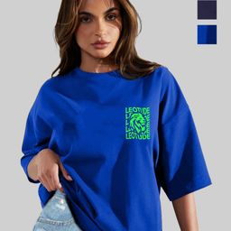 Leotude Women Printed Pockets T-shirt-image-23