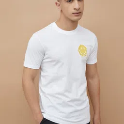 SmileyWorld Men Printed Pockets T-shirt-image-16