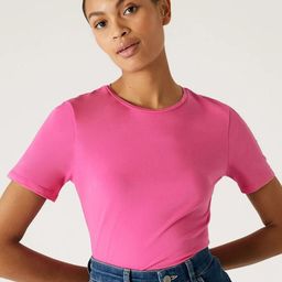 Marks & Spencer Round Neck Regular Fit T-shirt-picture-45