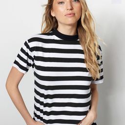 Trendyol Pack of 2 High Neck Pure Cotton T-shirts-image-63