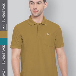LUX NITRO Pack Of 2 Polo Collar Anti Odour Sports T-shirt-image-99