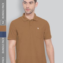 LUX NITRO Pack Of 2 Polo Collar Anti Odour Sports T-shirt-image-87